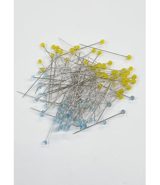 extra fine glass head pins 100 pieces - 0.4mm thickness