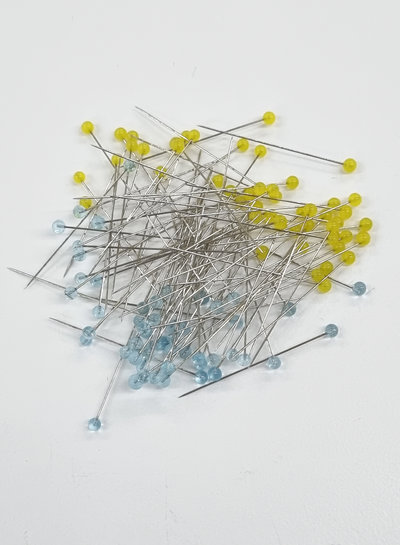 M. extra fine glass head pins 100 pieces - 0.4mm thickness