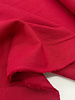 M. 100% washed linen red