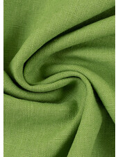 M. 100% washed linen fresh green