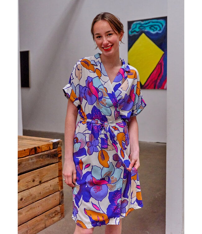 Atelier Jupe Florence overslagjurk
