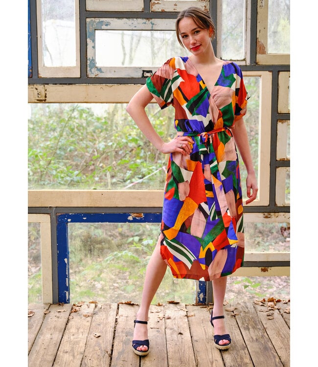 Atelier Jupe Florence overslagjurk