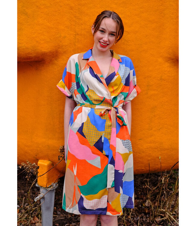 Atelier Jupe Florence overslagjurk
