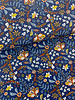 M. blauw mooie bloemenprint - viscose