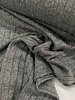 M. gray with lurex - soft knitted fabric