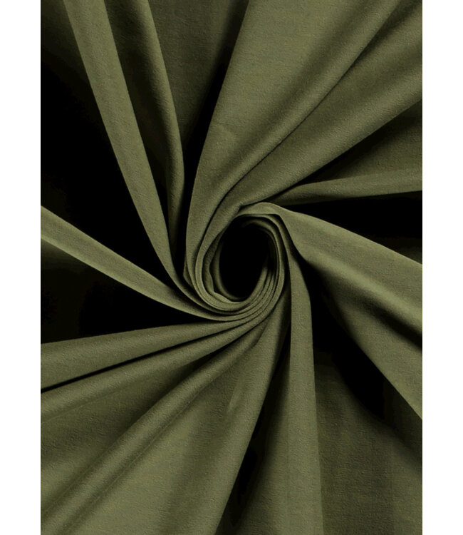 khaki effen tricot