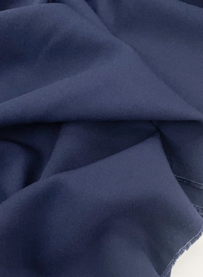 M. marine -  effen viscose twill