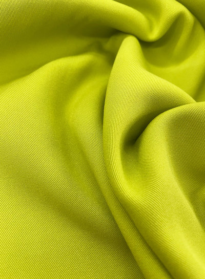 M. lime - plain viscose twill