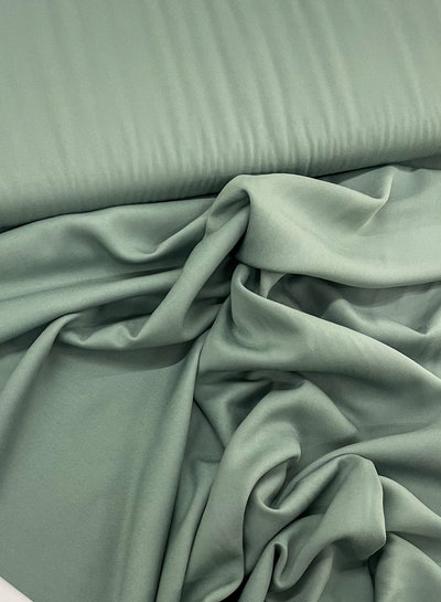 dusty mint -  effen viscose twill