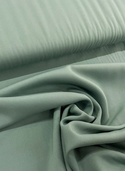 dusty mint - plain viscose twill
