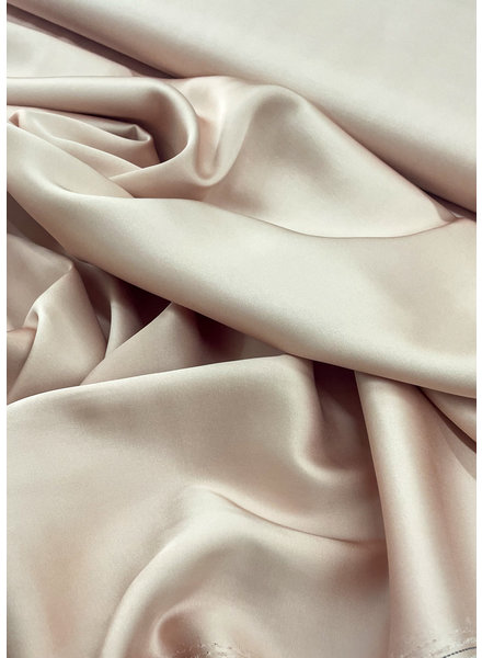 M. nude viscose satin