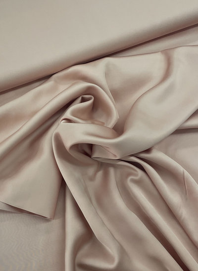 M. nude viscose satin