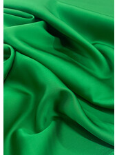 M. grass green viscose satin