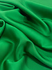 M. grass green viscose satin