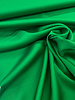 M. grass green viscose satin