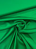 M. grass green viscose satin