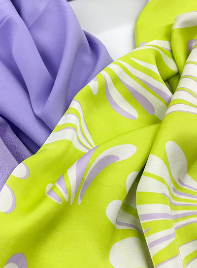 M. lilac - beautiful plain woven viscose
