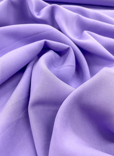 M. lilac - beautiful plain woven viscose