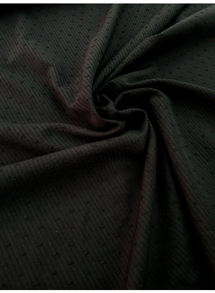 A la Ville black dots - beautiful voile for blouse