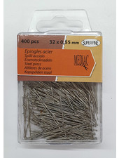 M. M - steel pins - extra fine - 400 pcs