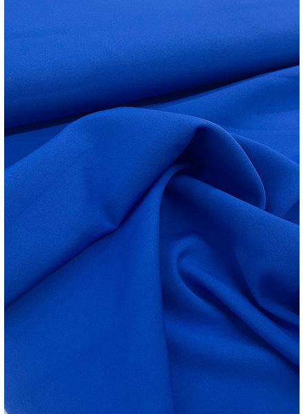 M. beautiful flowing fabric - for trousers and dresses - cobalt blue