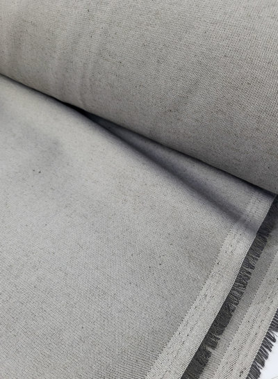 deadstock beautiful gray fabric with a width of 280 cm - ideal for curtains or interior