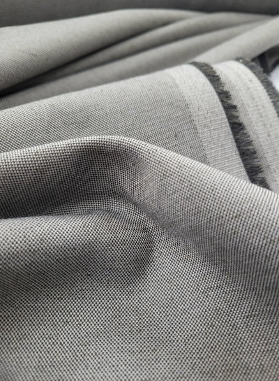 deadstock beautiful gray fabric with a width of 280 cm - ideal for curtains or interior