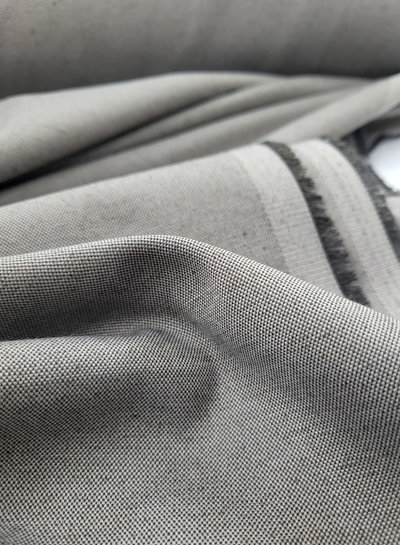 deadstock beautiful gray fabric with a width of 280 cm - ideal for curtains or interior