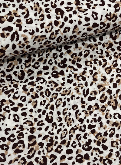 M. Soft leopard viscose