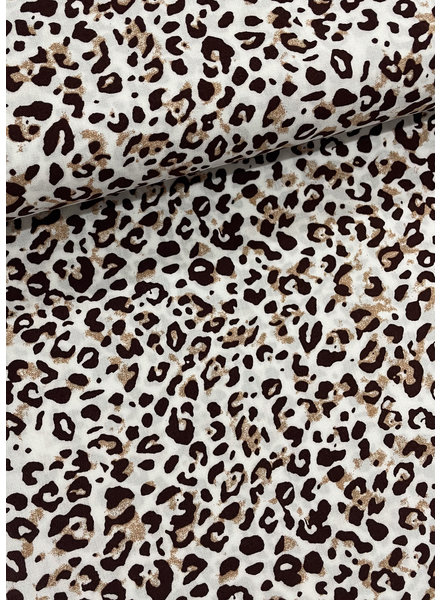 M. Soft leopard viscose