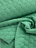 M. ocean green quilted supple fabric