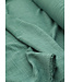 smokey green mooi geweven, soepele decostof