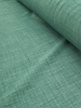 smokey green beautifully woven, supple decorative fabric