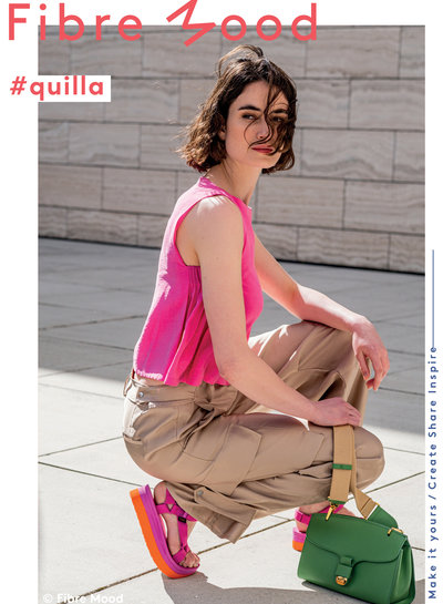 Fibremood pink modal - Quilla - Coral, Dune