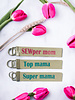 M. keychain 'SEWper mom'