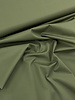 khaki katoen twill lichte stretch