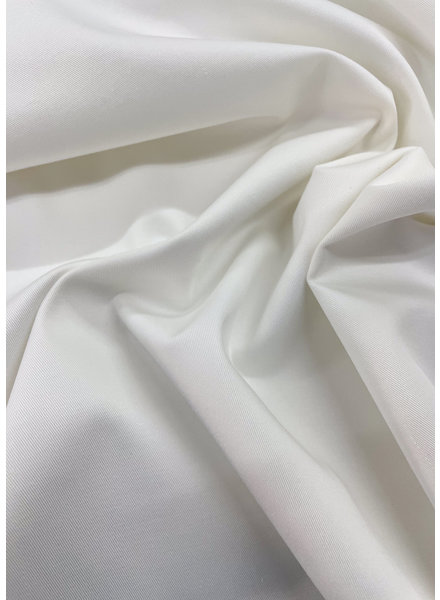 M. off-white cotton twill light stretch