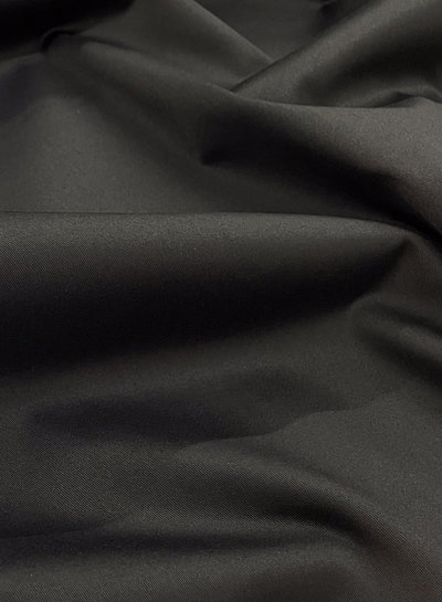 M. zwart katoen twill lichte stretch