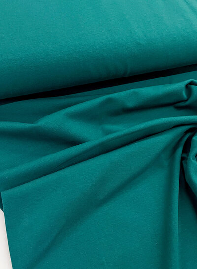 plain jersey - petrol green