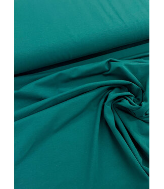 plain jersey - petrol green