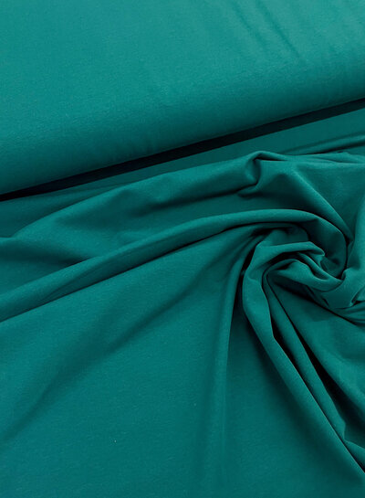 plain jersey - petrol green