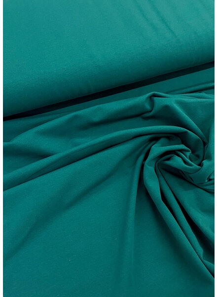 plain jersey - petrol green