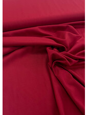 red - woven bamboo - recycled, very supple fabric and does not wrinkle