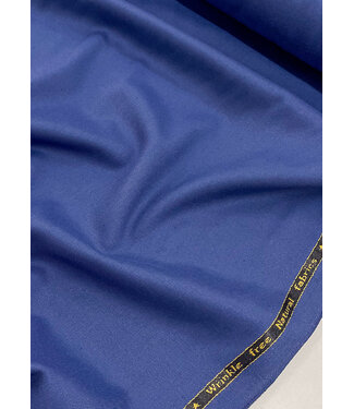 Indigo blue - woven bamboo - recycled, very supple fabric and does not wrinkle