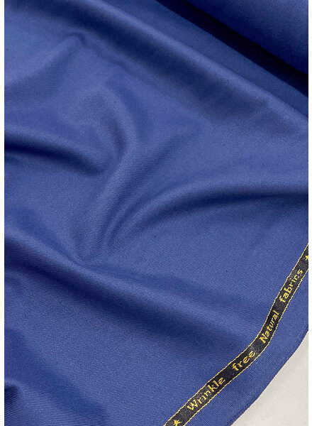 Indigo blue - woven bamboo - recycled, very supple fabric and does not wrinkle