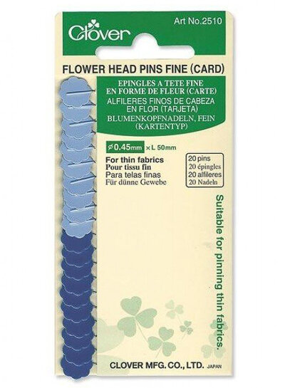 extra fine flower head pins