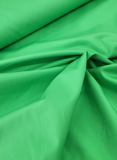 A la Ville appelgroen - lichte stretchkatoen