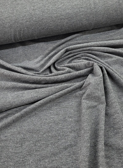 M. plain jersey - dark gray melee