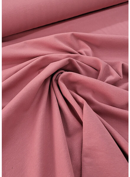 effen tricot - donker oudroze