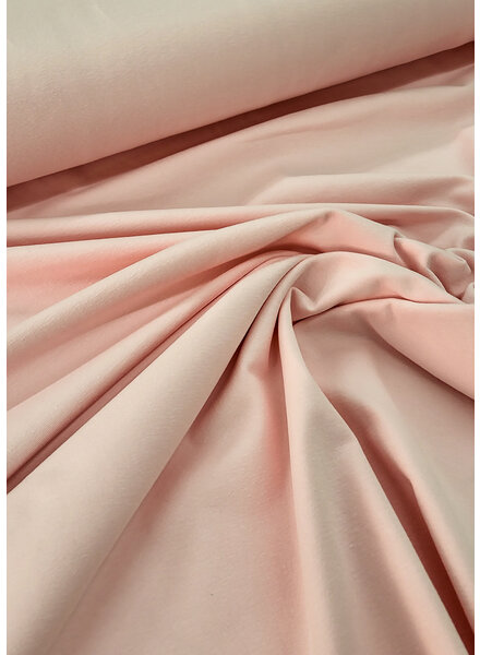 effen tricot - heel licht roze